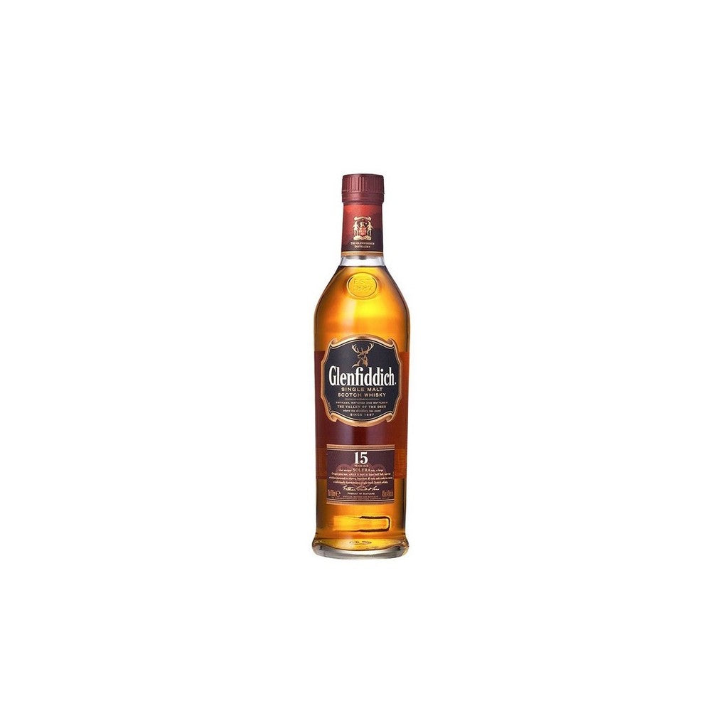 Glenfiddich 15 Year Solera Reserve Scotch Whisky 750mL