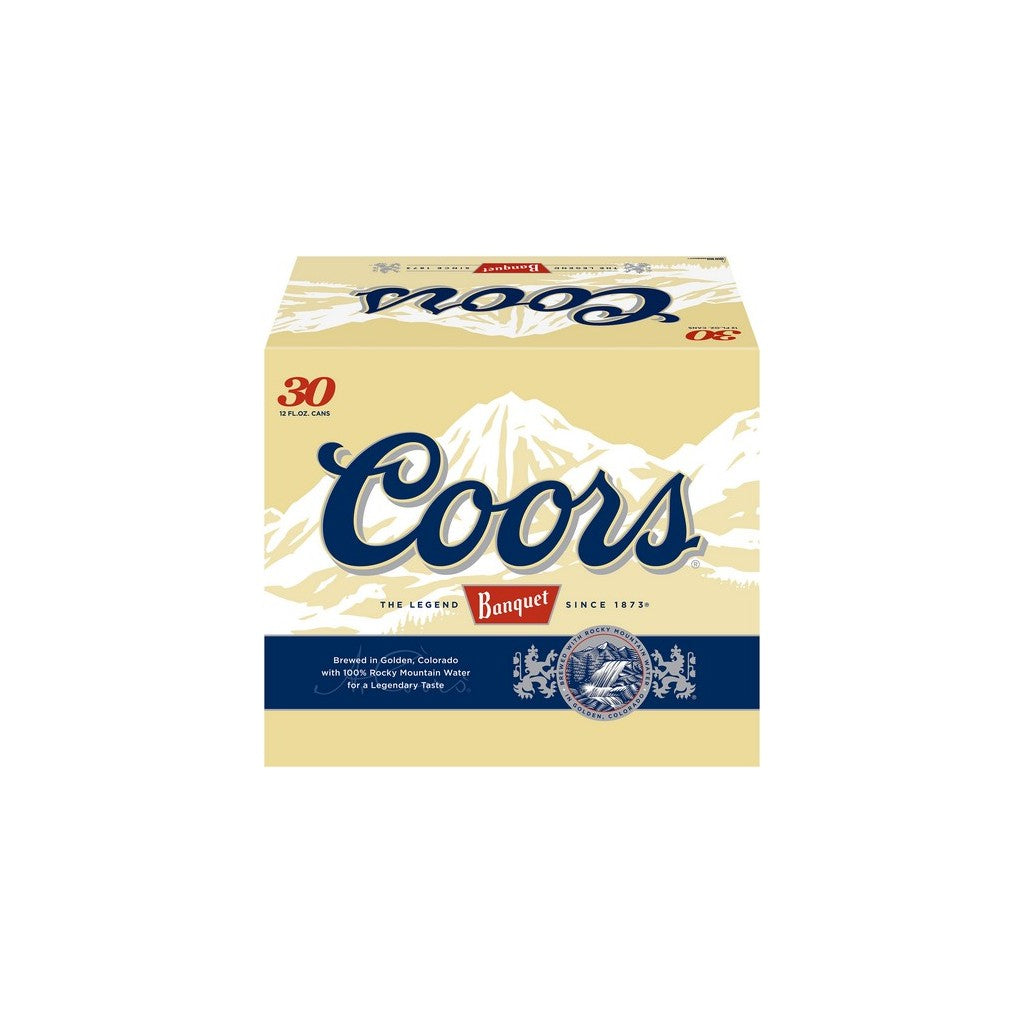 Coors 12oz 30 Pack Cans