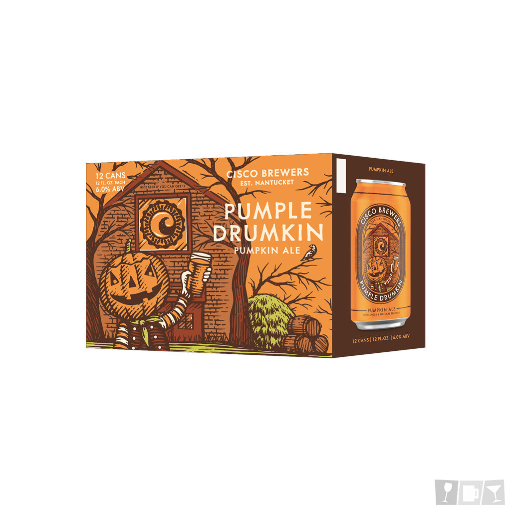 Cisco Pumple Drumkin Spiced Ale 12oz 12 Pack Cans