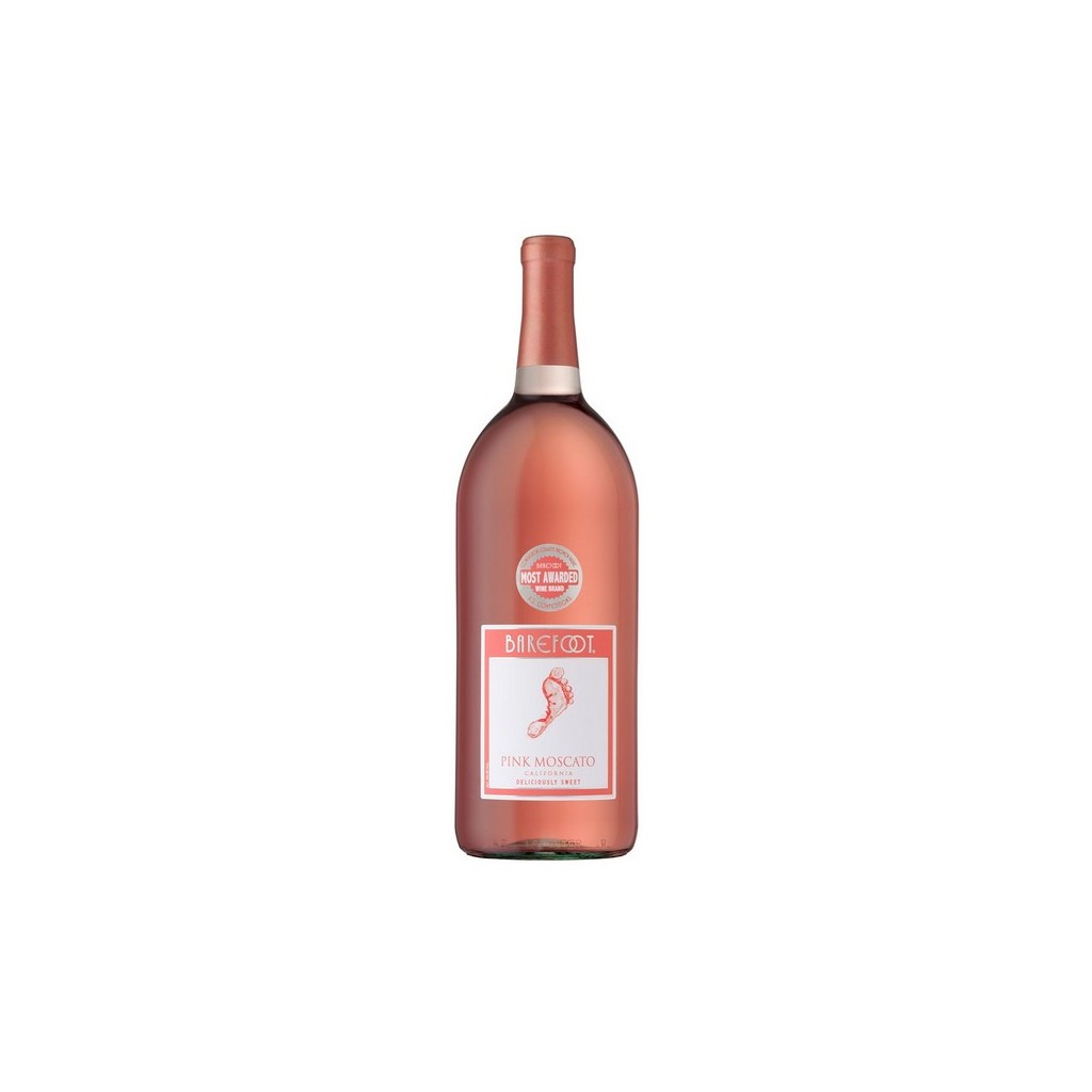 Barefoot Pink Moscato 1.5L