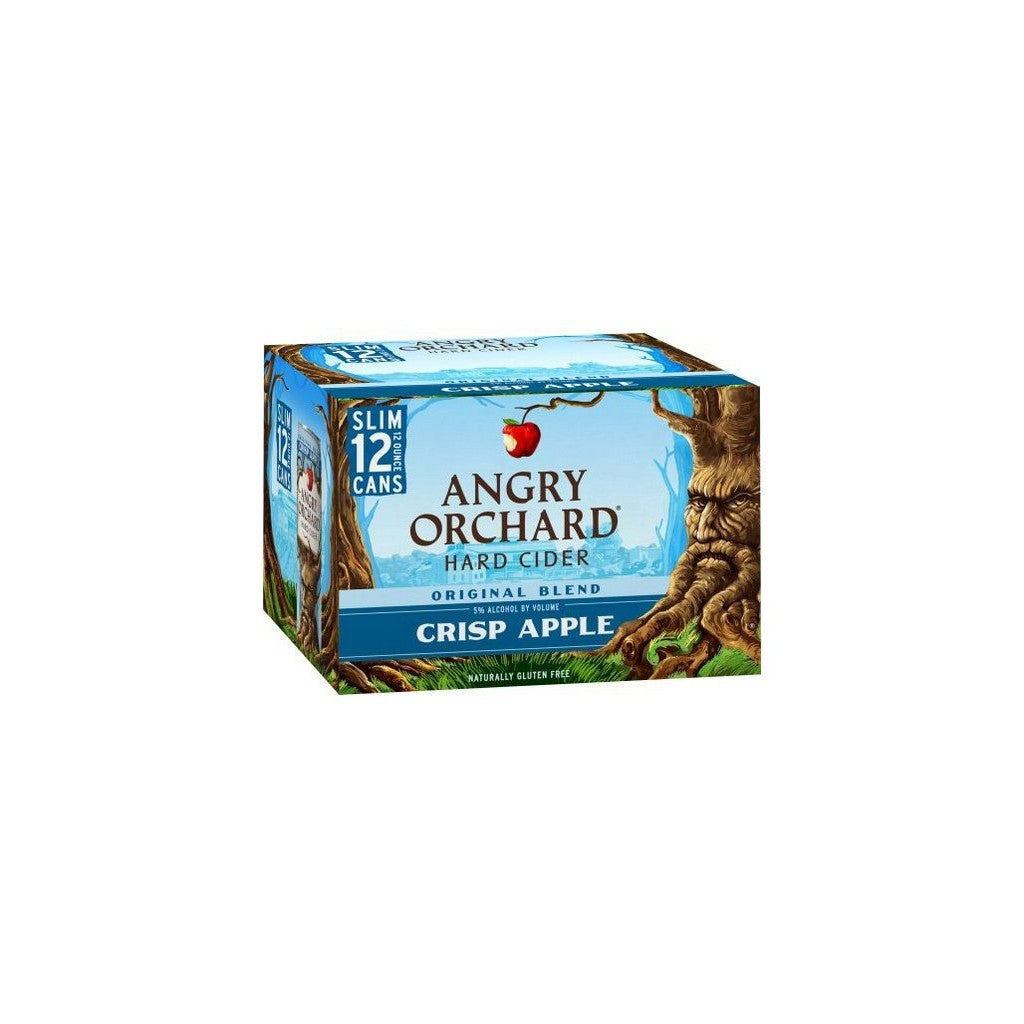 Samuel Adams Angry Orchard Crisp Apple Cider 12oz 12 Pack Cans