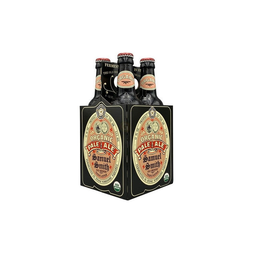 Samuel Smith's Organic Ale 12oz 4 Pack Bottles