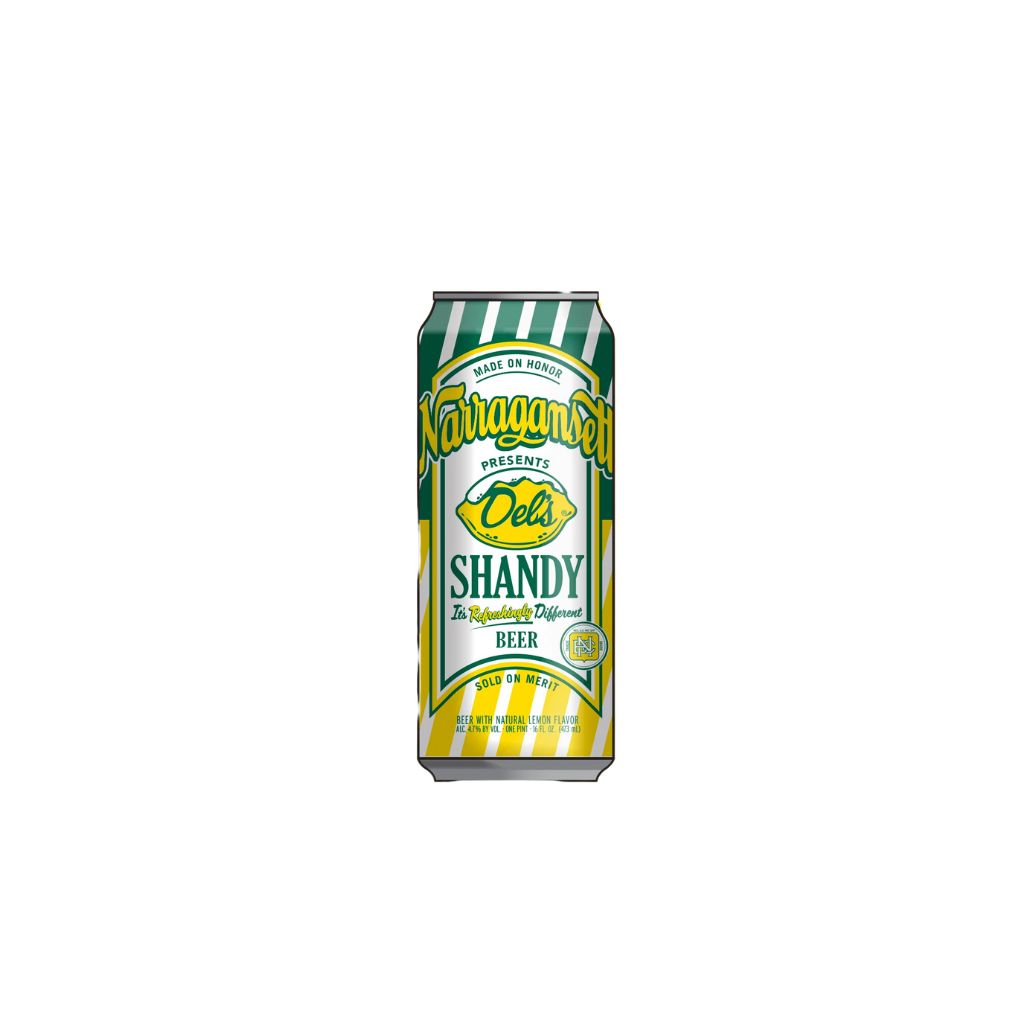 Narragansett Del's Lemon Shandy 16oz 6 Pack Cans