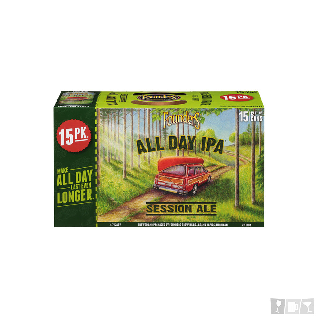 Founders All Day IPA 12oz 15 Pack Cans