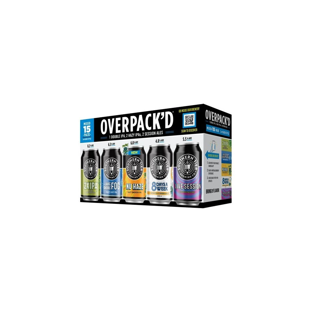 Southern Tier Overpack'd Mix 12oz 15 Pack Cans