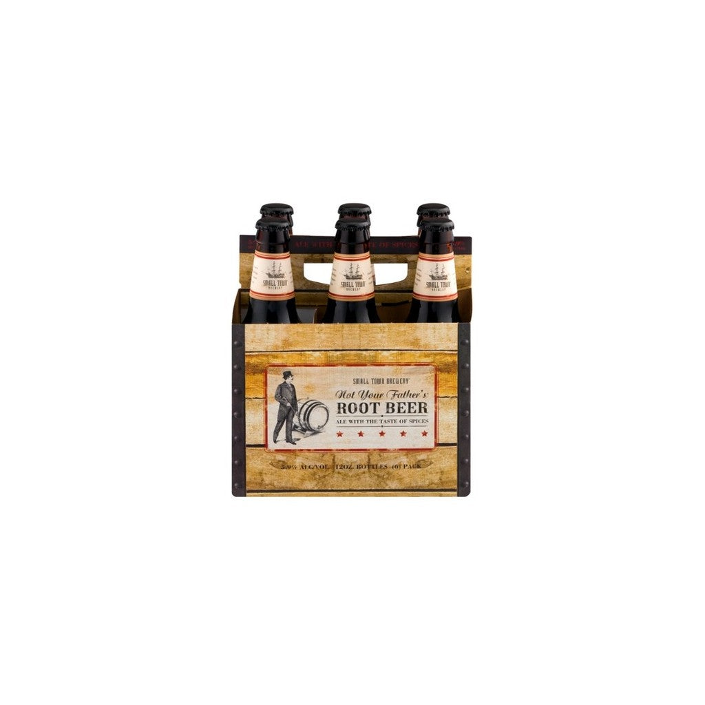 Small Town Brewery Not Your Father's Root Beer 12oz 6 Pack Bottles