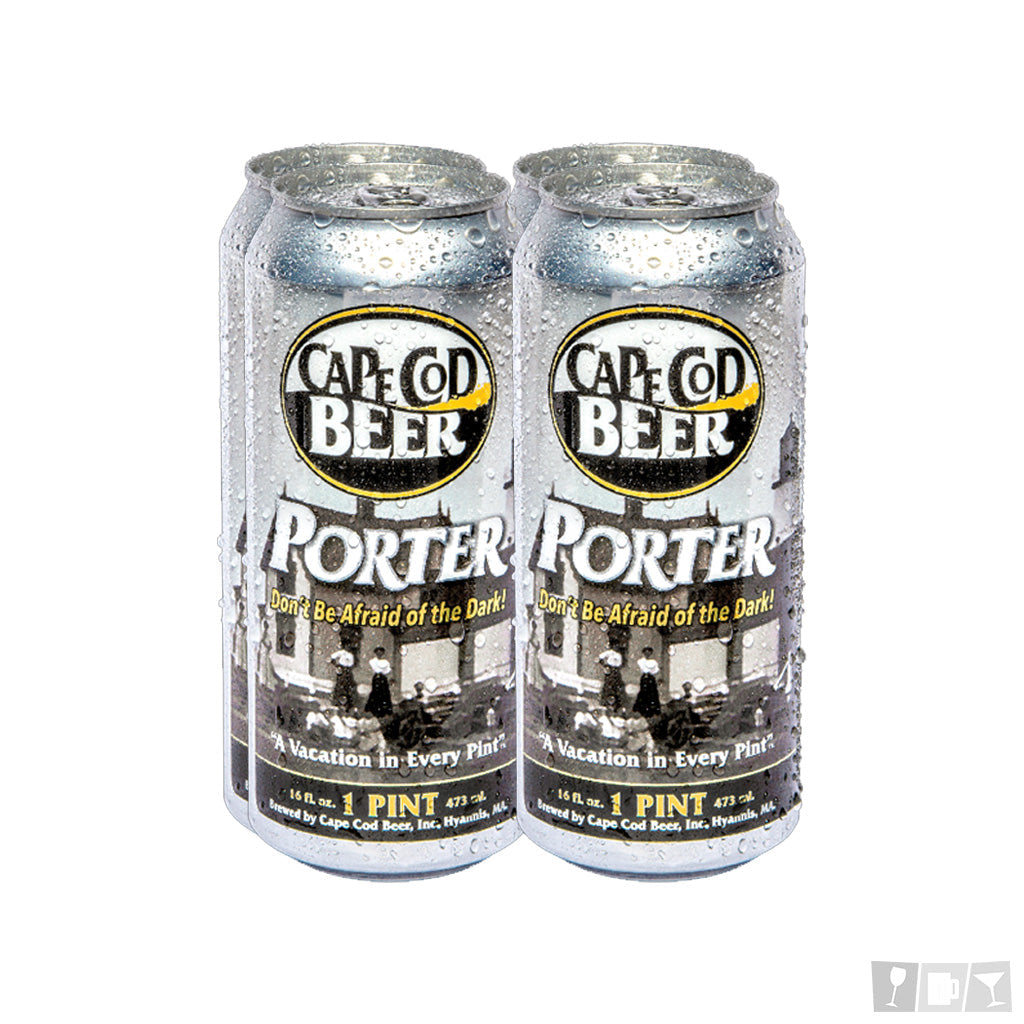 Cape Cod Beer Porter 16oz 4 Pack Cans