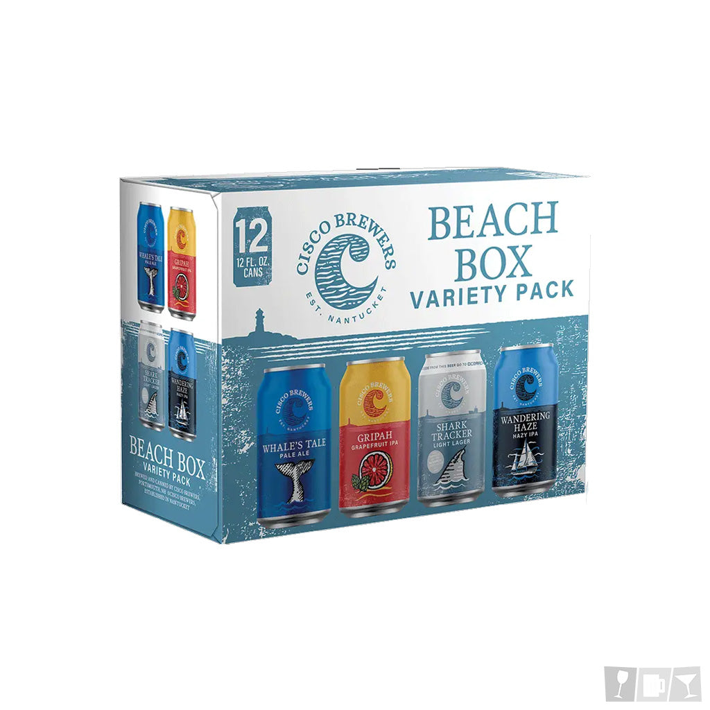 Cisco Beach Beer Box Mix 12oz 12 Pack Cans